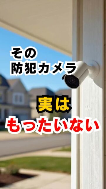 ＼その防犯カメラ、実はもったいない／

ホームセンターなどでも簡単に手に入る防犯カメラ。
説明書を読めば、取り付けも自分でできちゃう人もいると思います。

でもそれ・・・
もったいない！

防犯カメラ設置で失敗できないのは
・画角
・死角
・範囲

これが万全でないと、せっかく設置したのに肝心な場所が映っていない、
死角が多すぎた、重要な危険箇所とずれていた・・・
なんてことも。

意外と多い、もったいない設置ミスがある防犯カメラ。
プロの施工でもったいないミスを防ぎます。

せっかく設置するならば、効果的に使用しなきゃ意味ないですよね。

お家や家族を守りたい方、ぜひ保存して参考にしてくださいね。
＝＝＝＝＝＝＝＝＝＝＝＝＝＝＝＝＝
住環境計画
🏠お家を守る専門店
📍群馬県沼田市中町1125
TEL：0278−25-9119
HP：www.jukankyo-keikaku.co.jp
＝＝＝＝＝＝＝＝＝＝＝＝＝＝＝＝＝